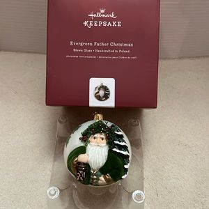 Hallmark - Evergreen Father Christmas Ornament